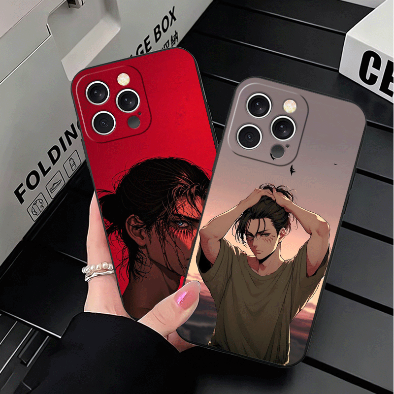 เคสโทรศัพท์นิ่มลาย A-Attack On - Phone Cases On Shein บทวิจารณ์และราคา