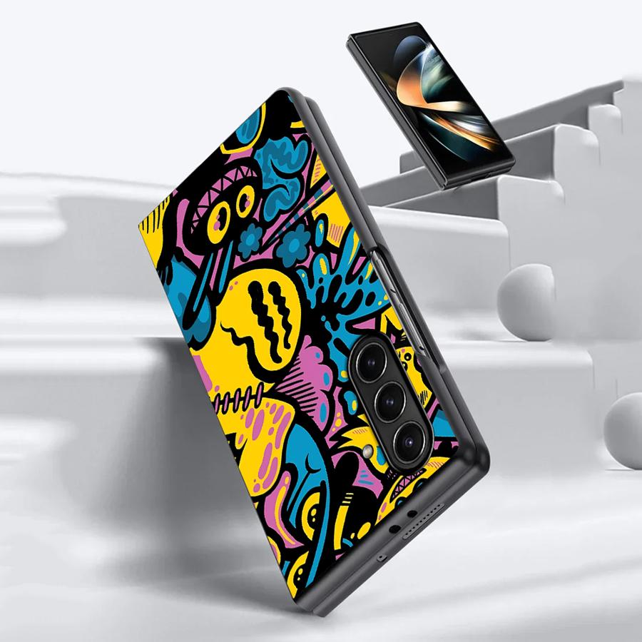 การ์ตูน Graffiti Design สําหรั - Phone Cases Z Fold 6 บทวิจารณ์และราคา