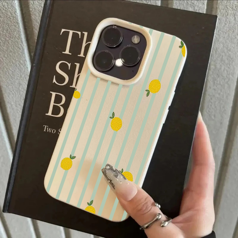 เคสโทรศัพท์ซิลิโคนลายมะนาวน่าร - Phone Cases Iphone 17 บทวิจารณ์และราคา