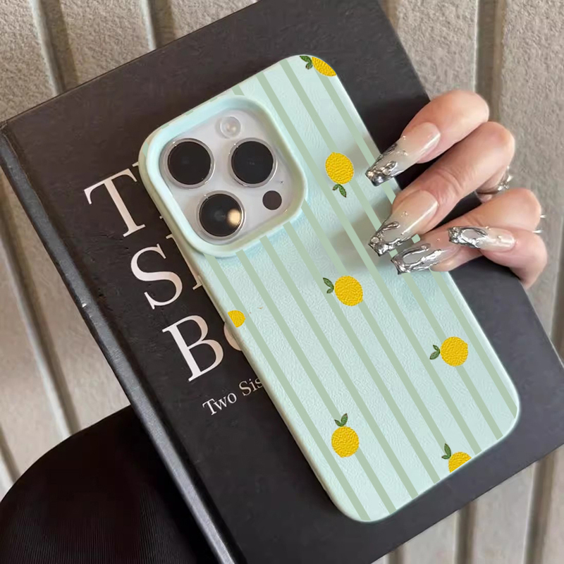 เคสโทรศัพท์ซิลิโคนลายมะนาวน่าร - Phone Cases Iphone 17 บทวิจารณ์และราคา