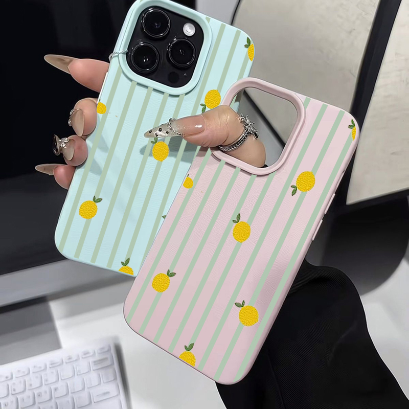 เคสโทรศัพท์ซิลิโคนลายมะนาวน่าร - Phone Cases Iphone 17 บทวิจารณ์และราคา