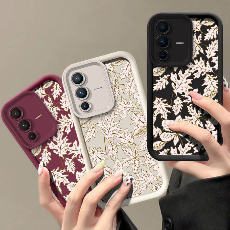 เคสโทรศัพท์ลายใบไม้สำหรับ Vivo - Phone Cases Vivo บทวิจารณ์และราคา