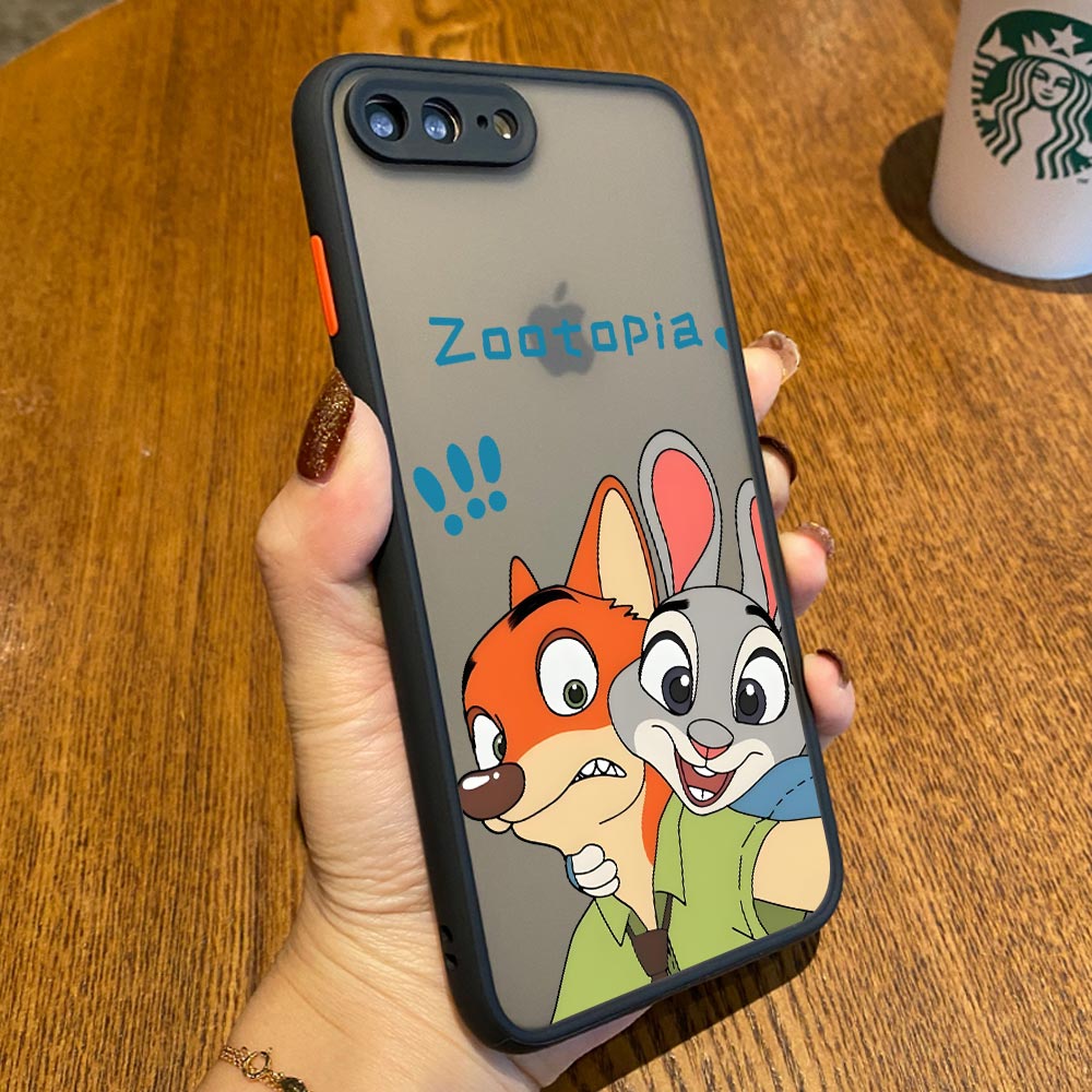 ดิสนีย์ นิค จูดี้ เคสใสแบบด้าน - Phone Cases Rugged บทวิจารณ์และราคา