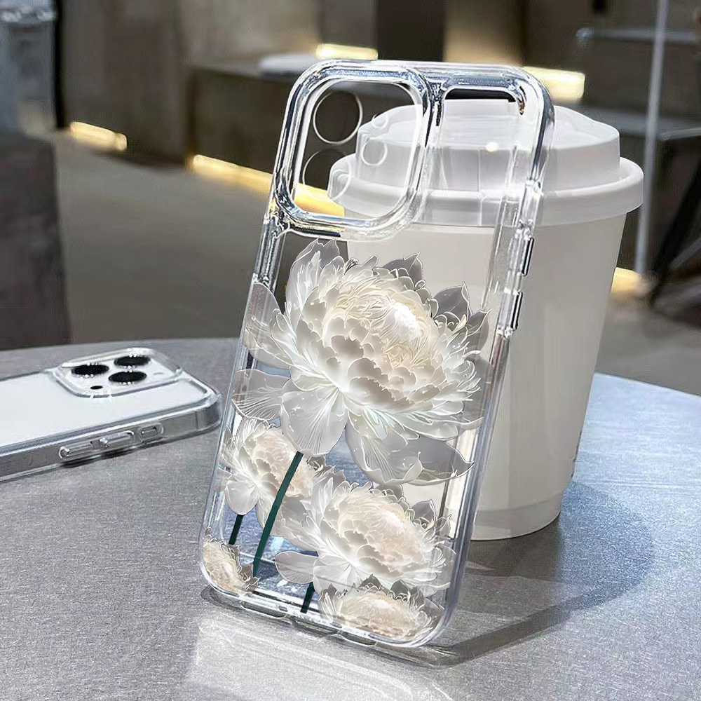 เคสโทรศัพท์ใสลายดอกบัวสำหรับ i - Phone Cases Dior บทวิจารณ์และราคา