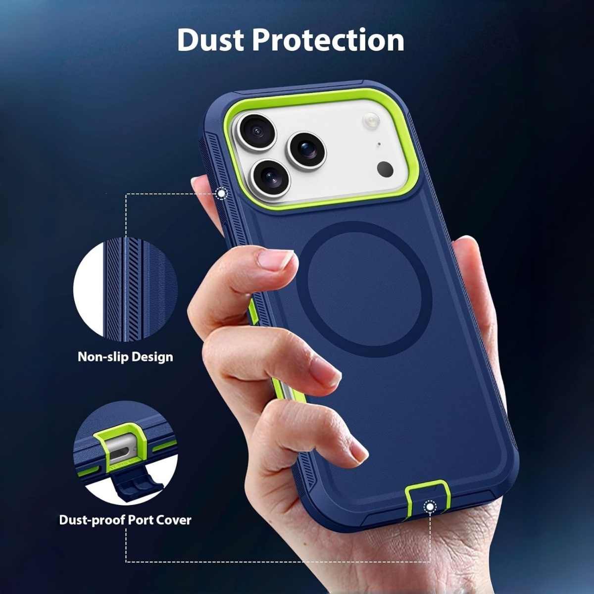 เคสแม่เหล็ก 3IN1 Rugged Armor  - Rugged Armor Case บทวิจารณ์และราคา