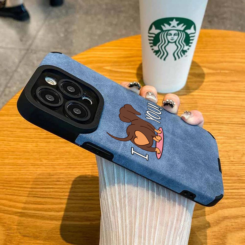 เคสโทรศัพท์ลายหัวใจน้องหมาดัชช - Phone Cases Leather บทวิจารณ์และราคา